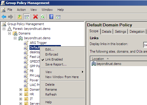 group policy vs active directory